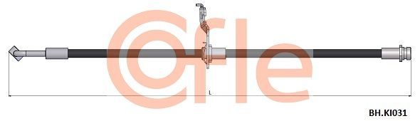 Stabdžių žarnelė COFLE 92.BH.KI031