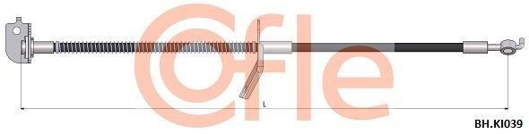 Stabdžių žarnelė COFLE 92.BH.KI039