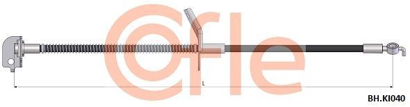 Stabdžių žarnelė COFLE 92.BH.KI040
