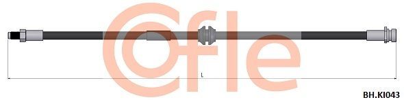 Stabdžių žarnelė COFLE 92.BH.KI043