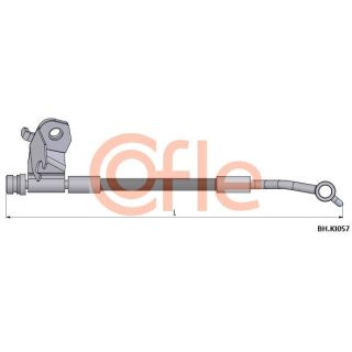 Stabdžių žarnelė COFLE 92.BH.KI057