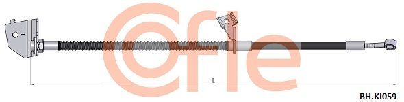 Stabdžių žarnelė COFLE 92.BH.KI059