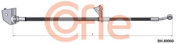 Stabdžių žarnelė COFLE 92.BH.KI060