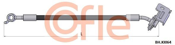 Stabdžių žarnelė COFLE 92.BH.KI064