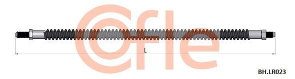 Stabdžių žarnelė COFLE 92.BH.LR023