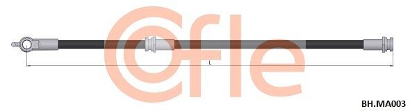 Stabdžių žarnelė COFLE 92.BH.MA003