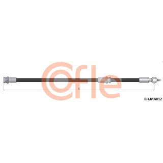 Stabdžių žarnelė COFLE 92.BH.MA012