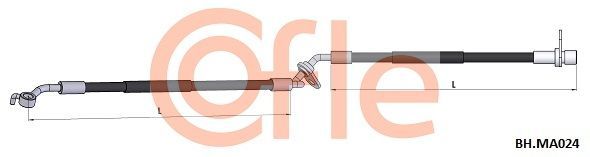 Stabdžių žarnelė COFLE 92.BH.MA024