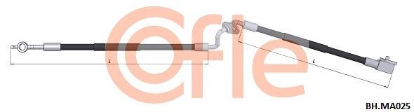 Stabdžių žarnelė COFLE 92.BH.MA025