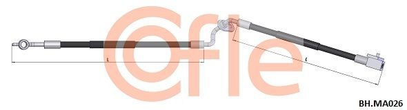 Stabdžių žarnelė COFLE 92.BH.MA026