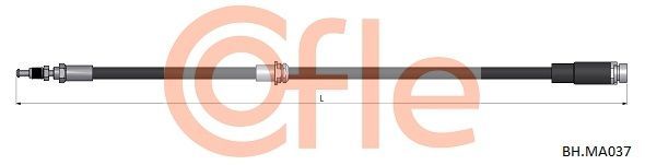 Stabdžių žarnelė COFLE 92.BH.MA037