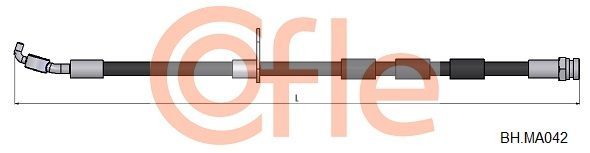Stabdžių žarnelė COFLE 92.BH.MA042