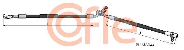 Stabdžių žarnelė COFLE 92.BH.MA044