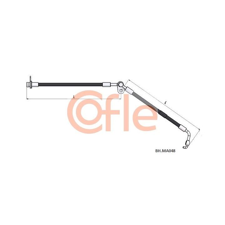 Stabdžių žarnelė COFLE 92.BH.MA048