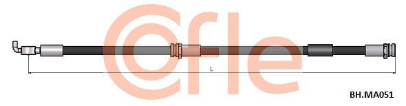 Stabdžių žarnelė COFLE 92.BH.MA051