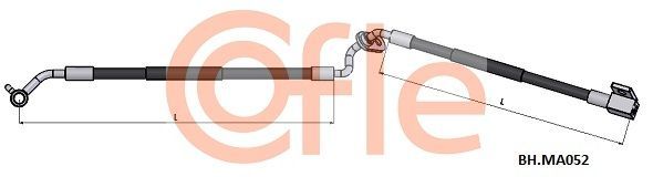 Stabdžių žarnelė COFLE 92.BH.MA052