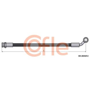 Stabdžių žarnelė COFLE 92.BH.MA053