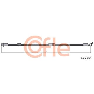 Stabdžių žarnelė COFLE 92.BH.MA063