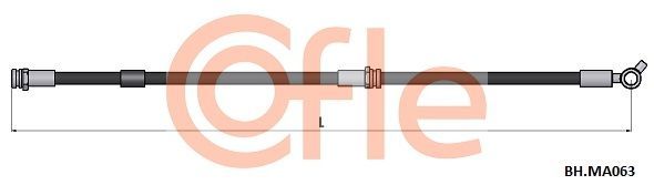 Stabdžių žarnelė COFLE 92.BH.MA063