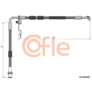 Stabdžių žarnelė COFLE 92.BH.MA068