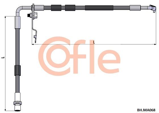 Stabdžių žarnelė COFLE 92.BH.MA068