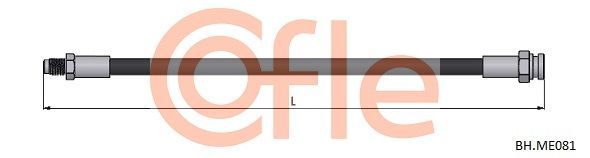 Stabdžių žarnelė COFLE 92.BH.ME081