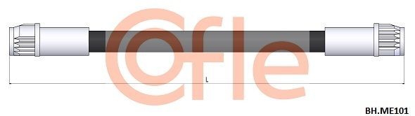Stabdžių žarnelė COFLE 92.BH.ME101