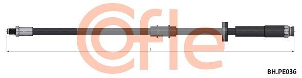 Stabdžių žarnelė COFLE 92.BH.PE036