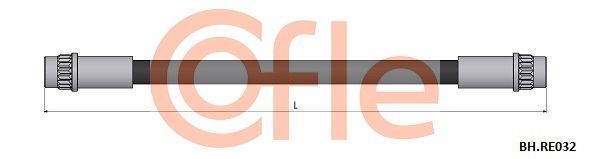 Stabdžių žarnelė COFLE 92.BH.RE032