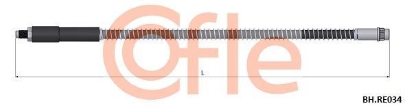Stabdžių žarnelė COFLE 92.BH.RE034