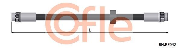 Stabdžių žarnelė COFLE 92.BH.RE042