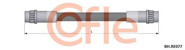 Stabdžių žarnelė COFLE 92.BH.RE077