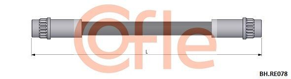 Stabdžių žarnelė COFLE 92.BH.RE078