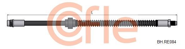Stabdžių žarnelė COFLE 92.BH.RE084