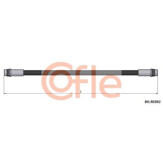 Stabdžių žarnelė COFLE 92.BH.RE092
