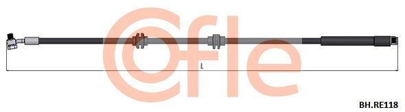 Stabdžių žarnelė COFLE 92.BH.RE118