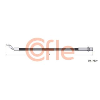 Stabdžių žarnelė COFLE 92.BH.TY130
