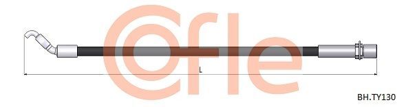 Stabdžių žarnelė COFLE 92.BH.TY130