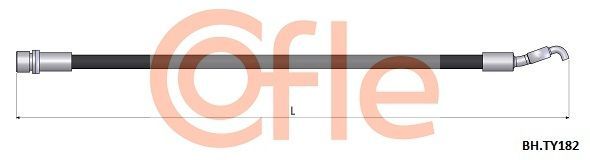 Stabdžių žarnelė COFLE 92.BH.TY182