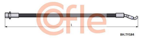 Stabdžių žarnelė COFLE 92.BH.TY184
