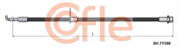 Stabdžių žarnelė COFLE 92.BH.TY188