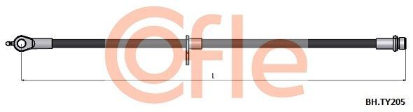 Stabdžių žarnelė COFLE 92.BH.TY205