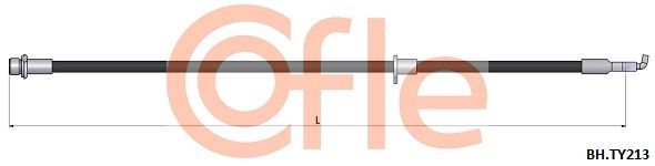Stabdžių žarnelė COFLE 92.BH.TY213