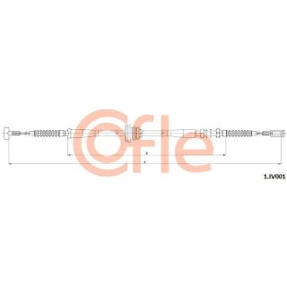 Trosas, stovėjimo stabdys COFLE 1.IV001