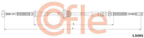 Trosas, stovėjimo stabdys COFLE 1.IV001