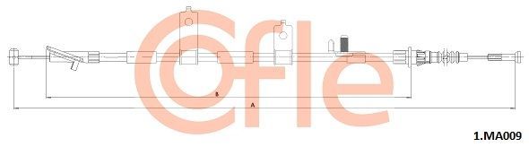 Trosas, stovėjimo stabdys COFLE 1.MA009