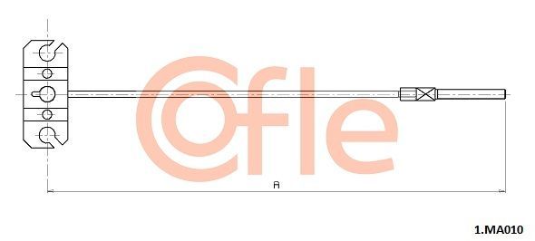 Trosas, stovėjimo stabdys COFLE 1.MA010