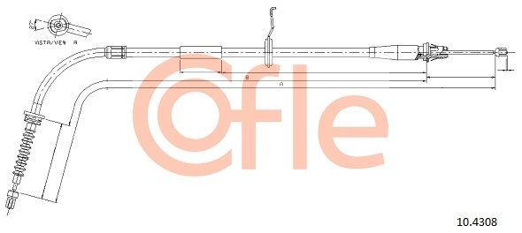 Trosas, stovėjimo stabdys COFLE 10.4308