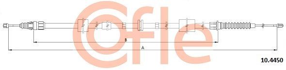 Trosas, stovėjimo stabdys COFLE 10.4450