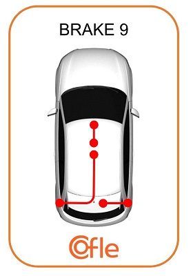Trosas, stovėjimo stabdys COFLE 10.4720
